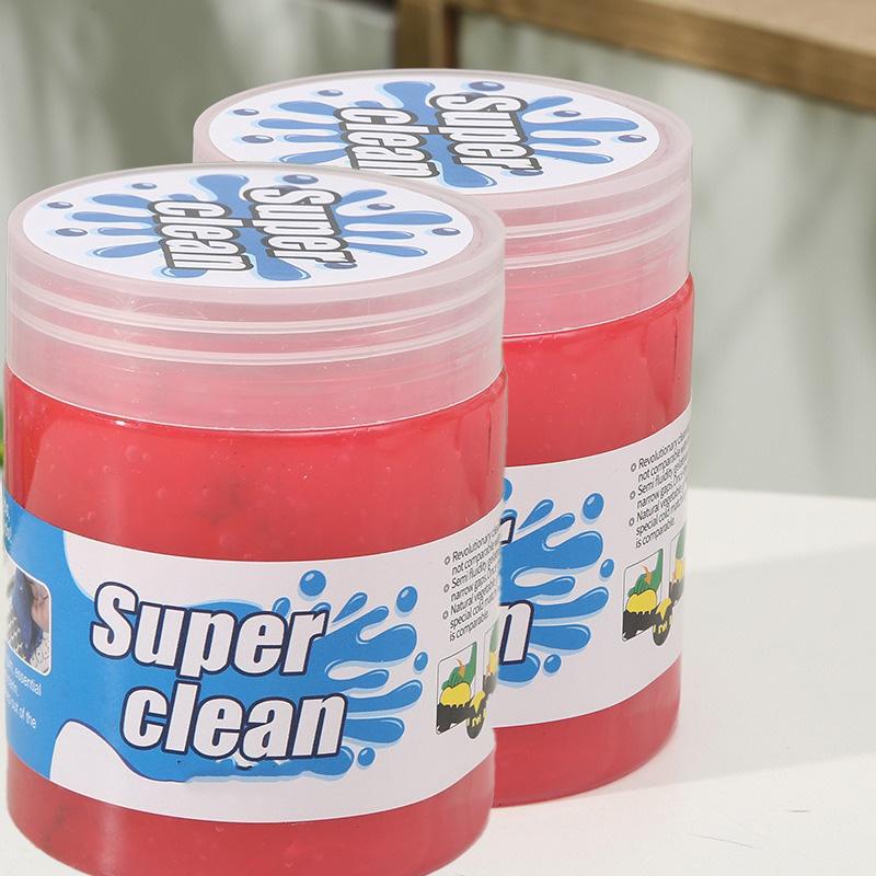 Super Clean Gel Wielokrotnego Użytku Mocny Klej Usuwacz Kurzu do Klawiatury Samochodu Laptopa Nie Kruszący się Klej Slime Wielokrotnego Użytku Czyściący Żel Błoto