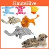 Handcrafted Animal Pet Toys For Dogs Featuring Colorful Cotton Rope Durable Chew Duck Giraffe Moose Ideal For Interactive Playtime