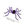 Furry Texture Halloween Light Up Spider Decoration Giant Spider Prop  Indoor Outdoor Decor