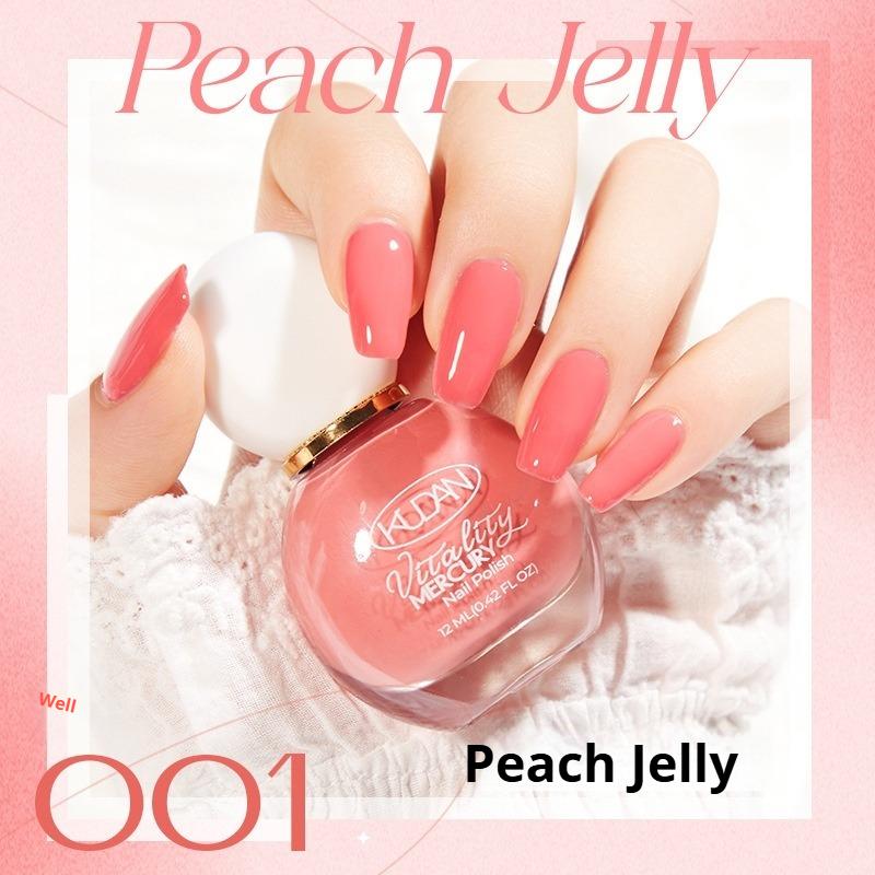 Water-based Nail Polish, No Baking Required, Quick-drying, Long-lasting, Peel-off, Suitable for Autumn and Winter, Clear Nude Nail Polish