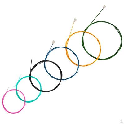Rainbow Colorful Guitar Strings Set for 6 Classic Classical Parts