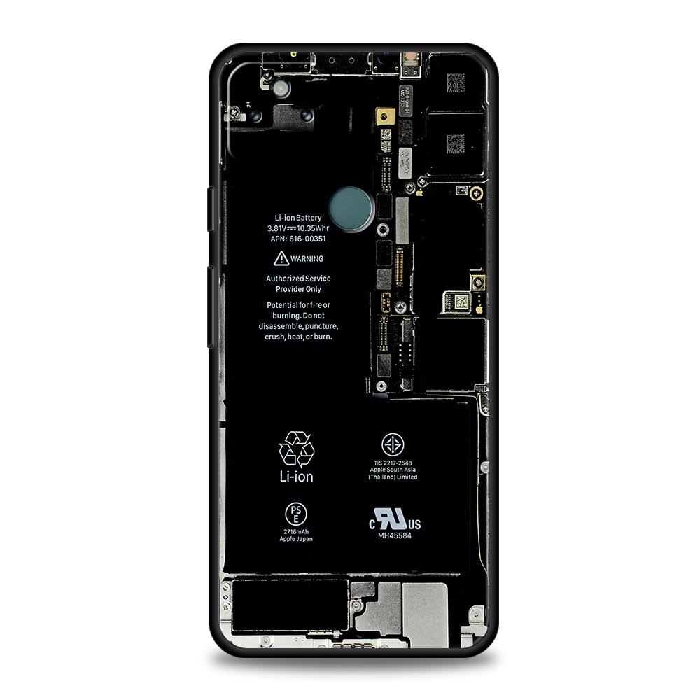 Main Circuit Board Pattern Phone Case Cover for Google Pixel 10 9 8 7 6 9A 8A 7A 6A Pro Shockproof Soft TPU 10 Pro XL Shell Bags