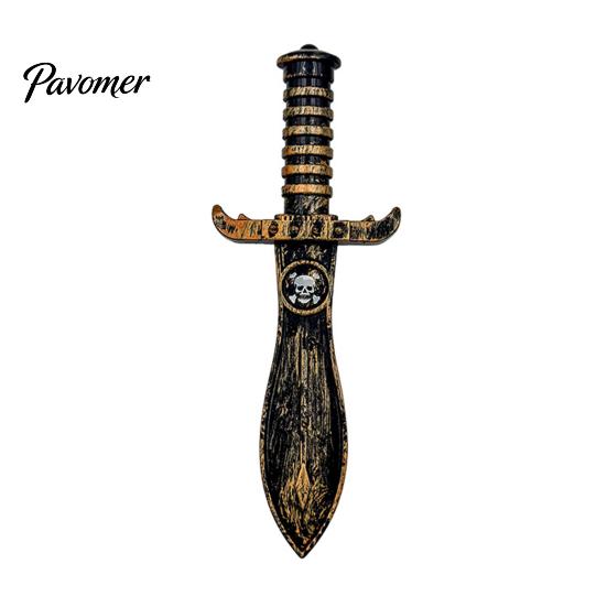 Realistic Plastic Weapon for Cosplay Halloween Fake Knife, Retro Pirate Prop, Role Play Costume Props Party, Stage Performance Lightweight Safe Toy