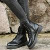 Autumn and Winter Footwear Women's Boots with Thick Soles Comfortable Plus-size Medium Boots