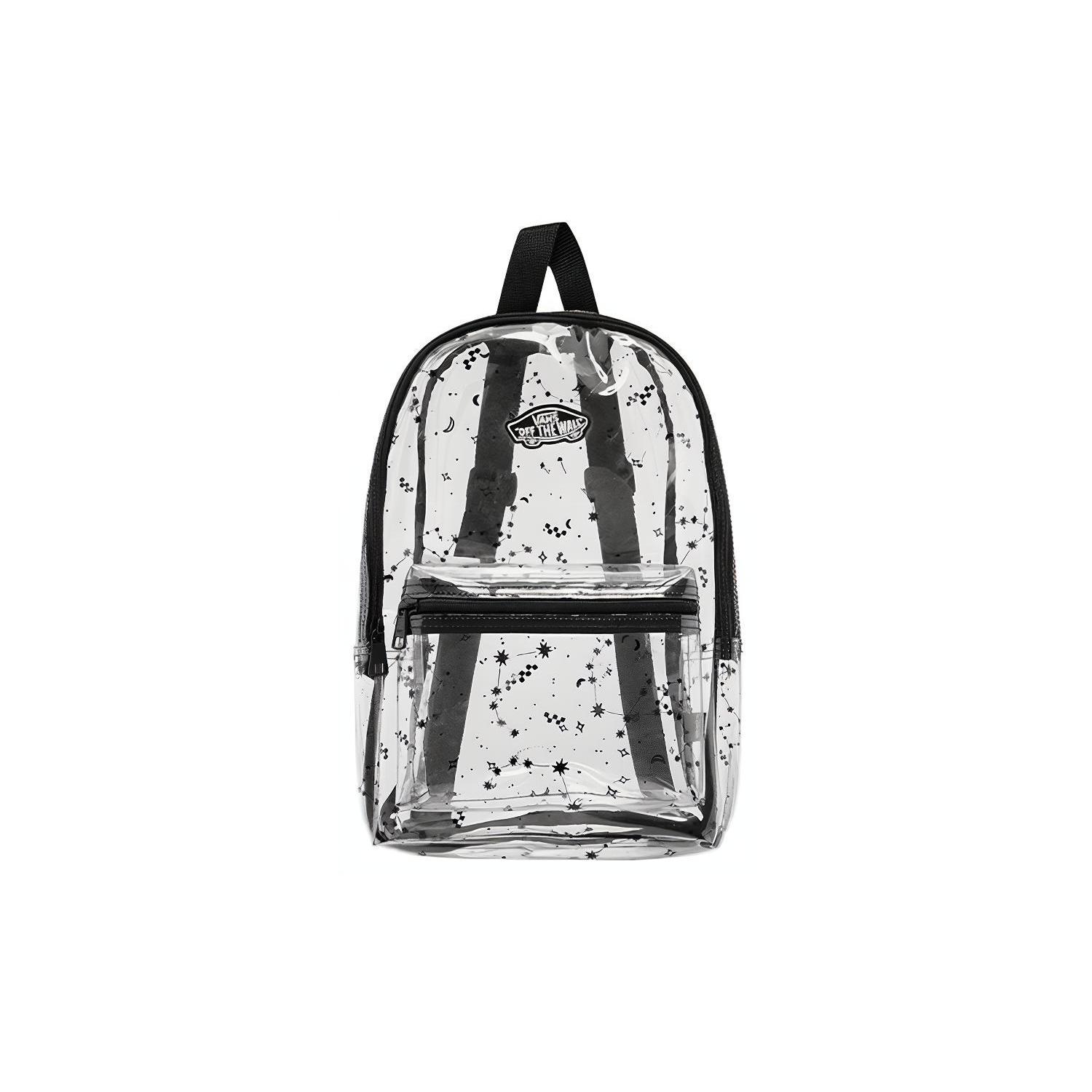 

Новый рюкзак Vans из ПВХ обычного размера, унисекс, прозрачный VN0A5LFJYWT 41.9*10.9*21.1CM