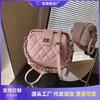 Rhombus Chain Messenger Bag Women's Bag New Summer Niche Design Casual Mouth Gold Bag