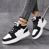 Korean Fashion Board Shoes Soft Sole Comfortable Casual Sports Single Shoes Lace-up Light Outdoor Flat Bottom