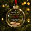 Transparent Craft Balls Clear Acrylic Fillable Christmas Ball, DIY Ornament Ball for Xmas Tree, Hanging Holiday, Wedding, Party, Home Decoration
