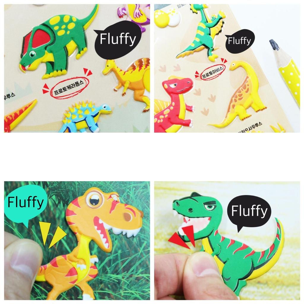 Petit Fancy Sevimli Hayvan Çıkartmaları 2 (Her Biri 10 Adet) - 29 Seçenek (Üç Boyutlu/Kore/Dekorasyon/Kendin Yap Scrapbooking)