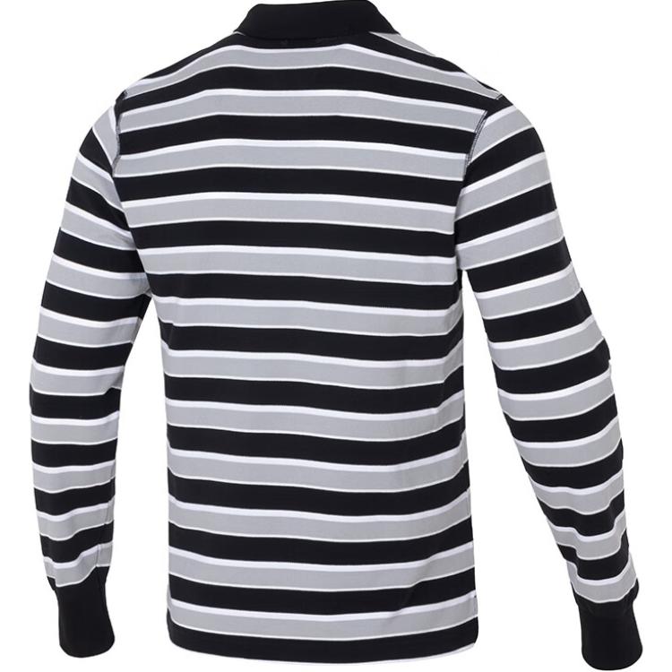 Nike Club Men's Striped Long-Sleeve Polo FZ0824-010