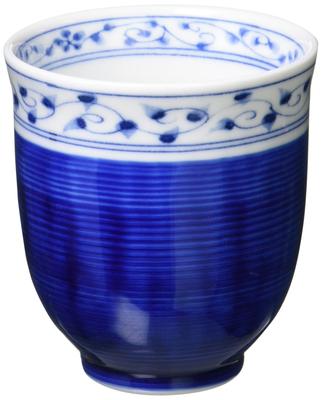 Mino Ware Tea Cup, Gosumaki Arabesque, Approx. Diameter 7.5 X Height 8cm, Capacity Approx. 200ml, Microwave and Dishwasher Safe, Made In Japan 135263