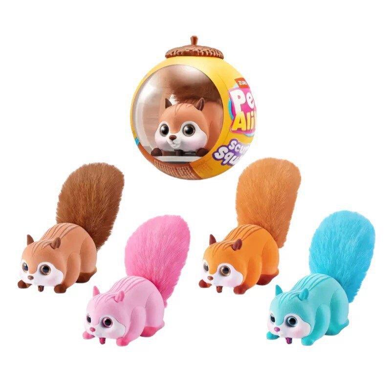 Plüsch-Eichhörnchen-Spielzeug mit Geräusch für Kinder und Familie