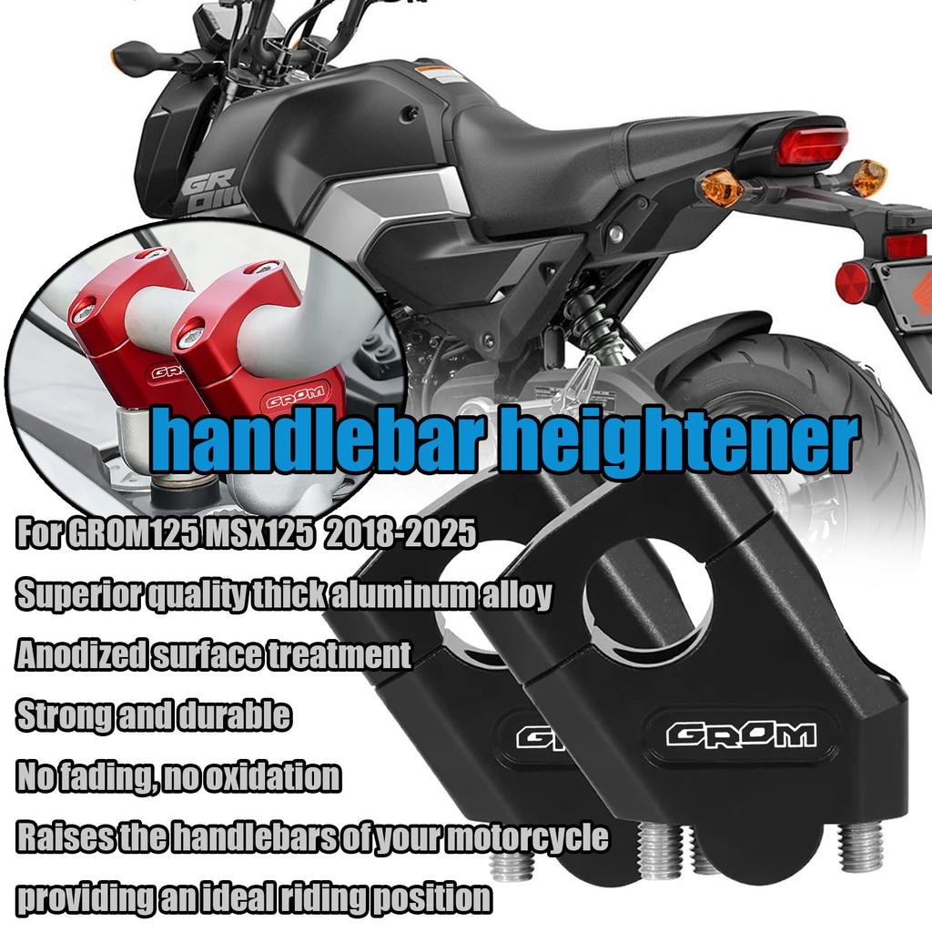 MAORANG Für GLOM125 GROM125 MSX125 MSX GROM 22mm 2025 Motorrad Lenker Hoher Ton Lenker