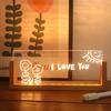 Personalized Teacher Desk Name Plate with Night Light Modern Desk Accessories for Office Decor Teacher Appreciation Gifts