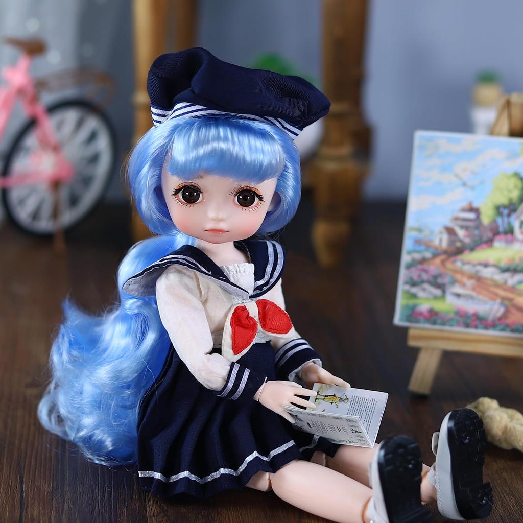 ICY Fortune Days bjd Doll Snow and Ice Series Kids Great for DIY Girl Doll 1/6 - Doll, Gifts, Decoration, Exercise, Collection, (zhiya)