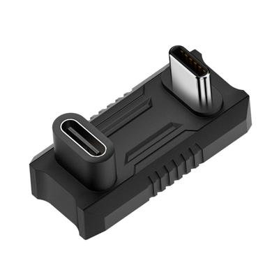 Type C Converters for Rog Male To Female 180 Degree Fast Charging Adapter with 140W/28V 5A Charge Support 8K60Hz