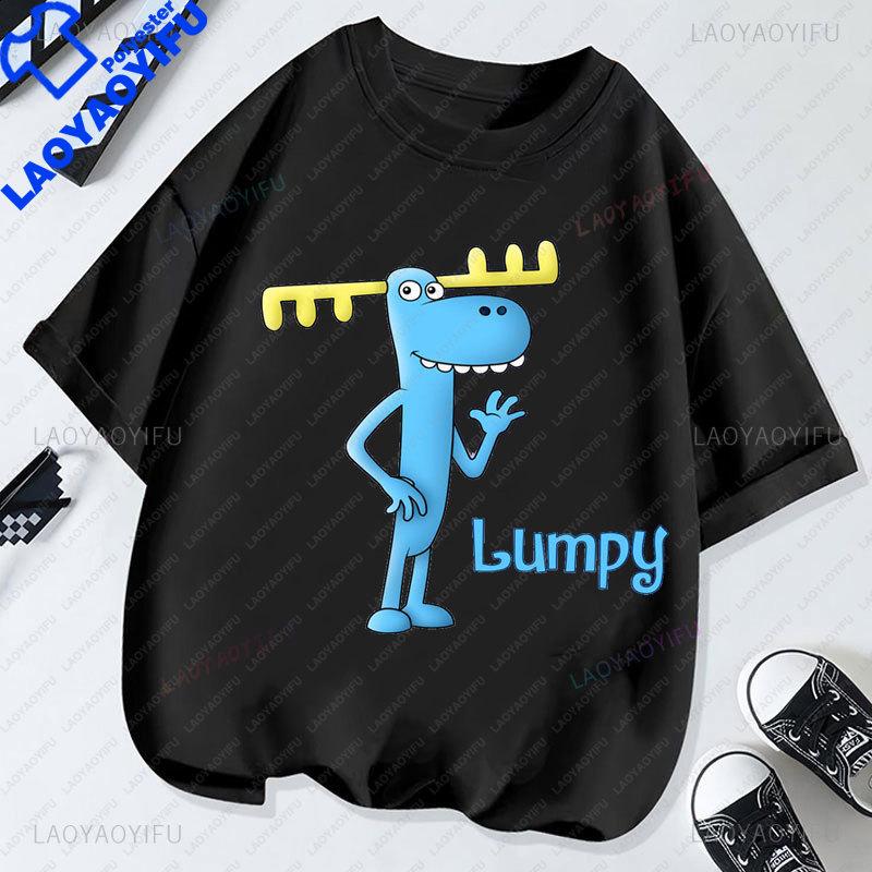 T-shirt Cartoon Happy Tree Friends Anni '80 '90 Vintage Grafica Manica Corta Per Coppia Singolo Articolo Unisex Unisex Abbigliamento Taglie Forti
