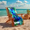 Personalized customized proof beach towel with He-Man and the Masters of the Universe pattern - soft, absorbent,quick-drying,perfect swimming,camping&