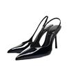2026Summer Trend Shoes Dress Party Stilettos Pumps Women High Heels Sandals Pointed Toe Slippers Slingback Sexy fashion Sandalia