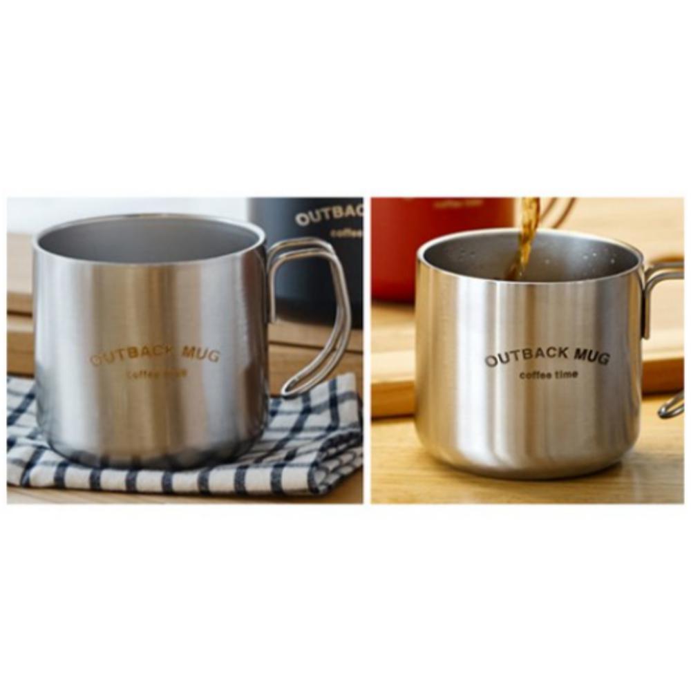 Oslo Outback Double Vacuum Stainless Mug Cup 340ml