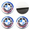 4Pcs ABS Wheel Center Cap Badge 56 60 65 70mm For BMW M Power M2 M3 M4 M5 M6 M Competition  Glossy Black Silver Tuning Accessory vdkc30