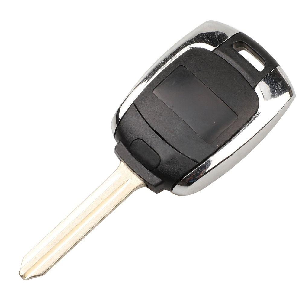 2 Button Car Key Shell Uncut Blade Key Fob Cover for SsangYong/Korando/Kyron/Actyon/Rexton