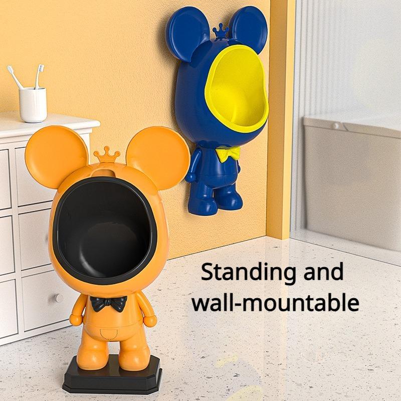 Training Potty Urinal For Toddler Pee Standing Urinals For Boys Funny Animal Wall-Mounted Toddler Toilet Removable Easy To Clean