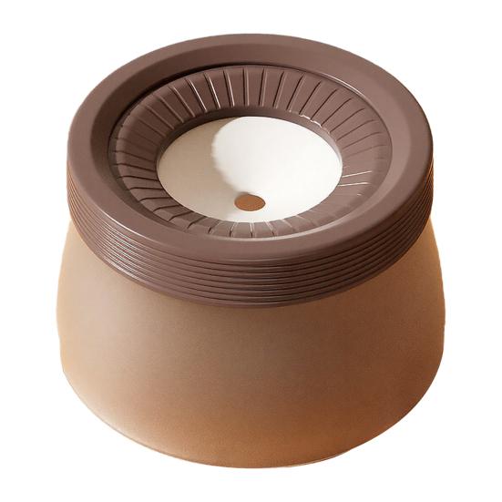 Pomalý dávkovač vody pro psy 1200 ml 600 ml Miska na vodu pro domácí mazlíčky proti rozlití Design s plovoucím diskem Bez nepořádku Dávkovač vody pro kočky psy