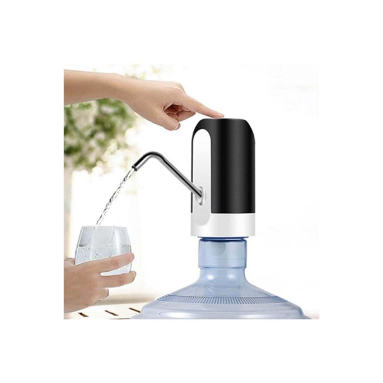 

Usb Rechargeable Electric Automatic Bottle Water Pump White чёрный