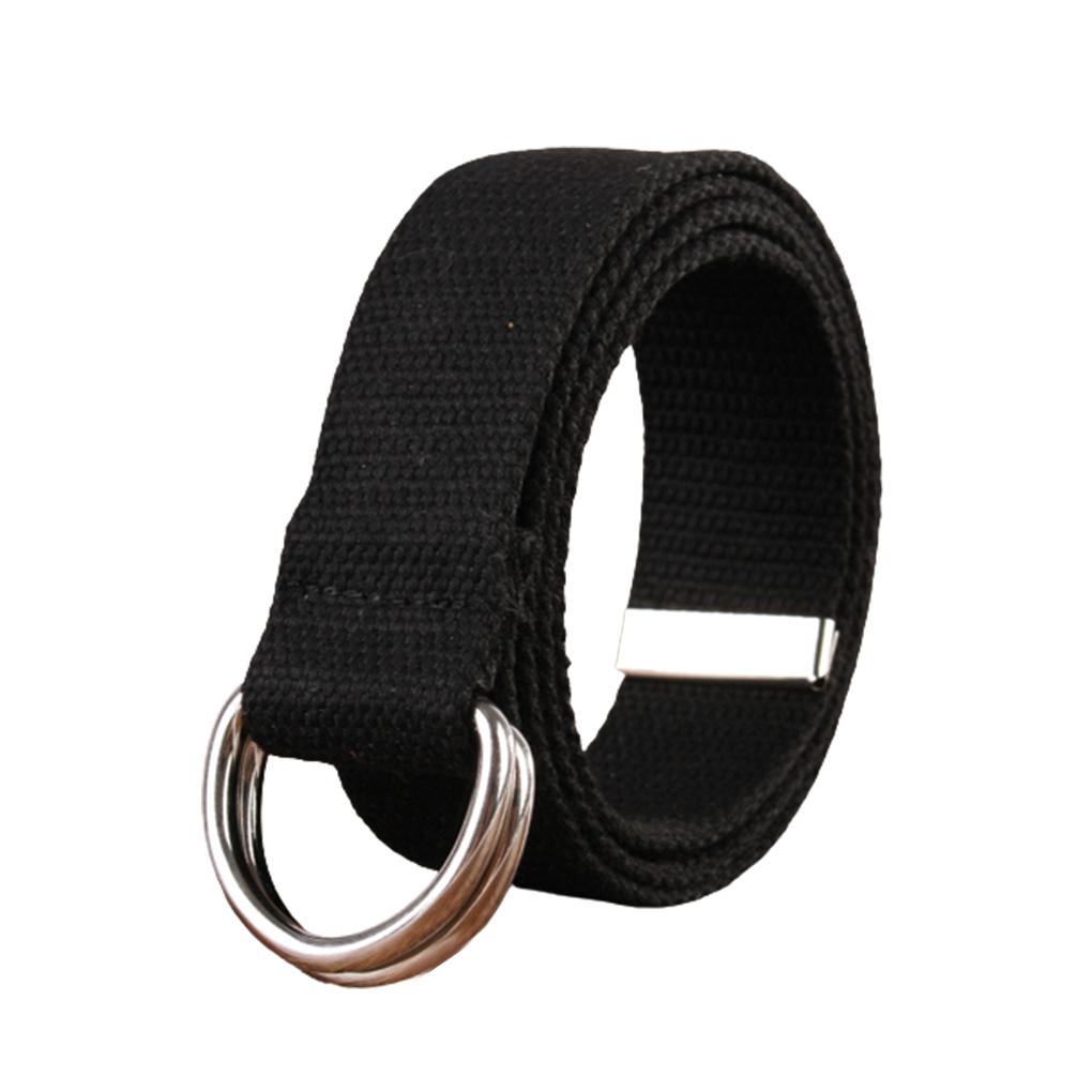 

Waist Belt Men Women Easy Matching Anti-rust Dual Ring Jeans Shorts Belts