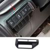 Carbon Fiber Headlight Switch Button Trim For Mitsubishi Eclipse Cross 2018-2023