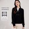 Handu Yishe 2025 Color Block Air Layer Sweatshirt