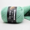 Filato di Lana Worsted Weight Morbido e Resistente Filato per Maglia e Uncinetto per Cuscini Filato Artigianale Fai da Te per Principianti