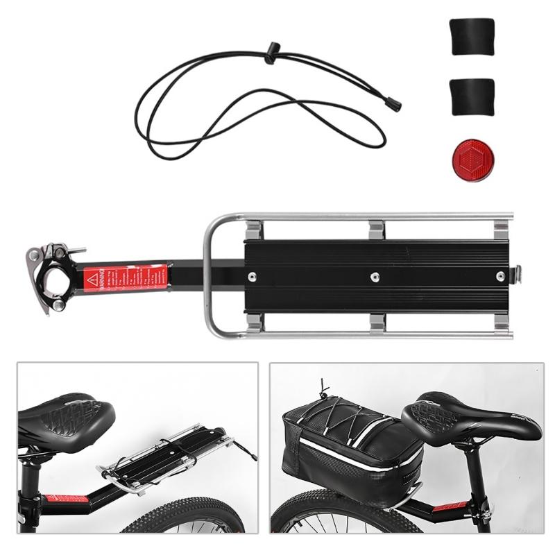 Bicycles Rear Rack Adjustable Cycling Panniers Rack Aluminum Alloy Luggage Carriers Bicycles Carriers Rack Easily Install