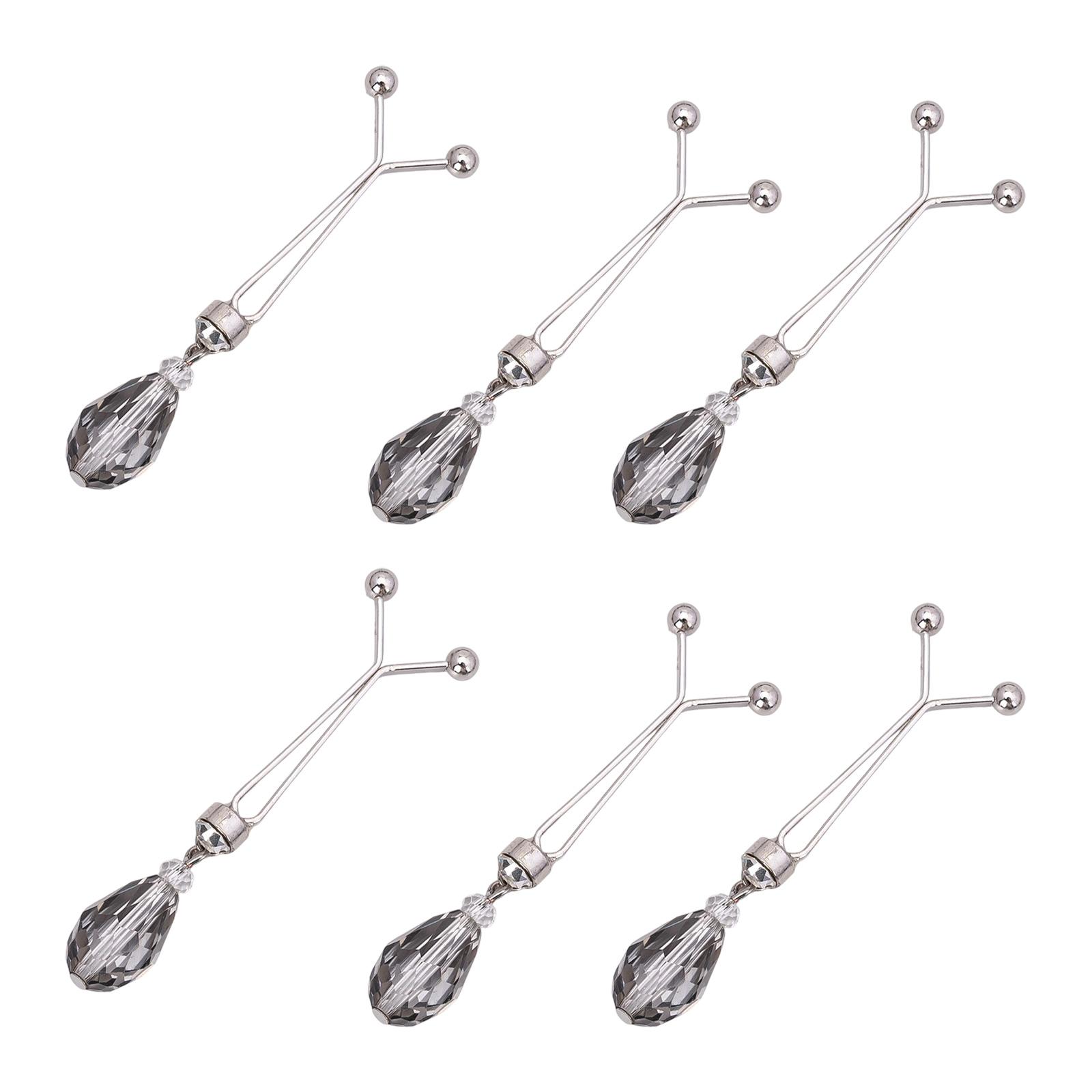 Регулируемый зажим на талию для брюк, юбок, платьев с кристаллами Y-дизайна, застежка из цинкового сплава, простая установка серый