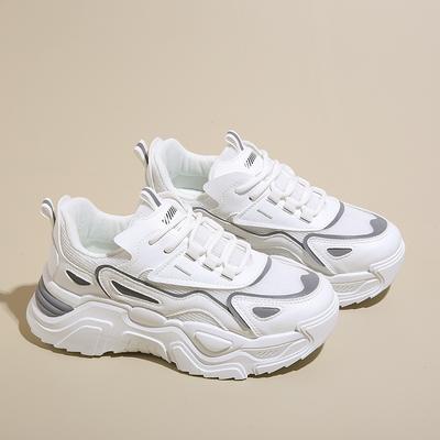 2025 Frühling neu ins koreanische Version von Dad-Schuhen Damenschuhe Tide Student Höhenzunahme Sportschuhe Laufschuhe Freizeit K805