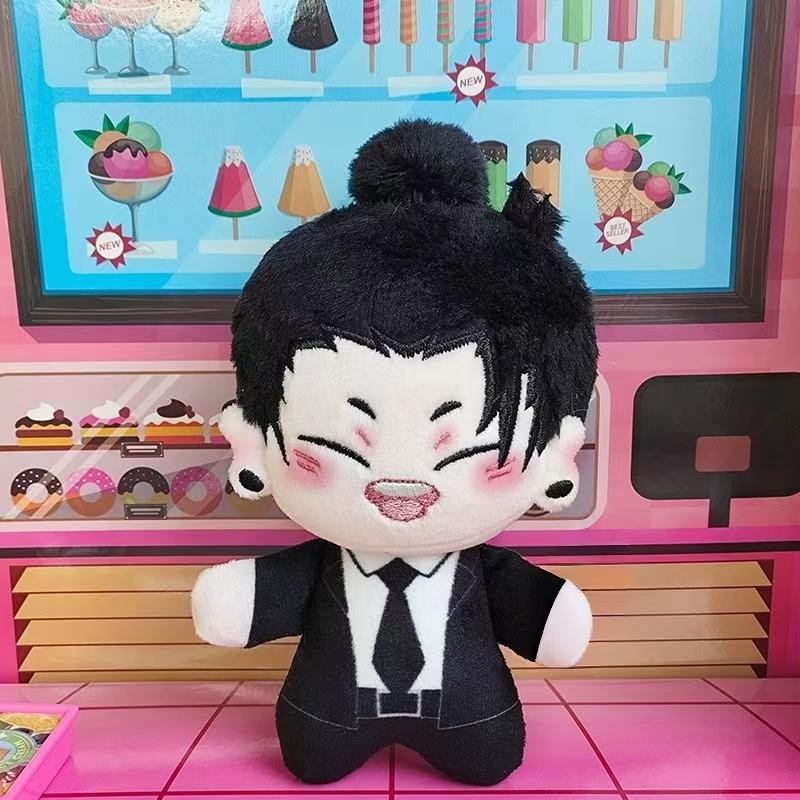 

10cm Anime Jujutsu Kaisen Gojo Satoru Geto Suguru Mini Cotton Doll Children Backpack Car Key Pendant Decoration Toy Gift