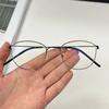 Denmark Brand Screwless Oval Titanium Glasses Frame ROBIN Ultralight Thin Rim Eyeglasses  Designer Minimalist Eyewear Spectacles