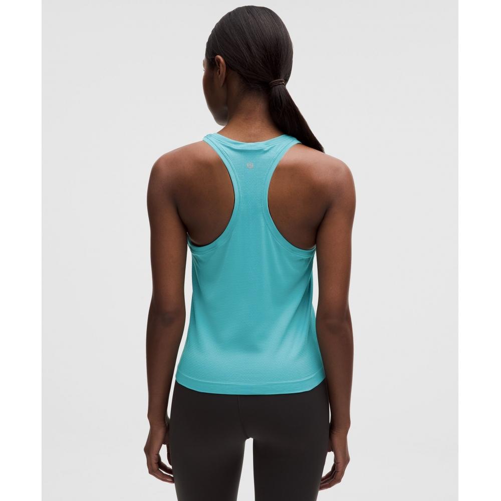 Lululemon Swiftly Tech Racerback Tank Top 2.0  Waist Length Fountain Fountain