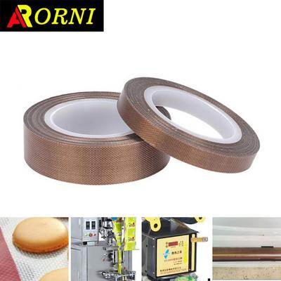 Ruban adhésif résistant à la chaleur 300°C, Ruban d'isolation résistant à la chaleur en PTFE, Ruban adhésif d'isolation thermique, Épaisseur 0,13 mm, 10 m