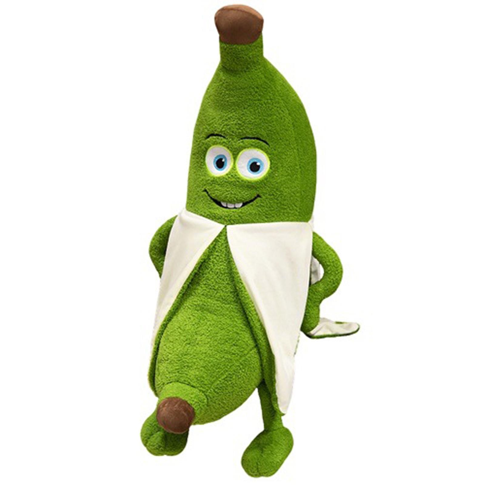 

Смешная кукла банан плюшевая игрушка девочка спящая подушка кукла креативный фруктовый кукла подарок на день рождения, идеальный подарок для всех возрастов и случаев One Size зелёный