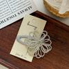 Korean Beaded Tassel Flower Hairpin Pearl BB Clip Bangs Side Clip Hairpin Hair Clip Kids Headwear Sweet Girl Hair Accessories