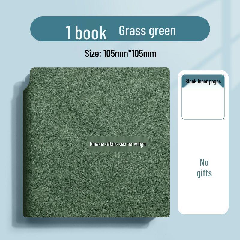 Fickduk: Portabelt rutat anteckningsblock & Praktisk anteckningsbok