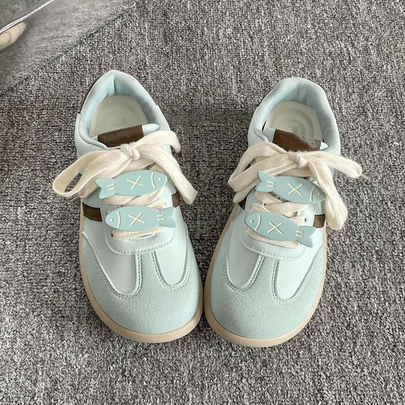 Autumn Platform White Shoes Women's New Women's Versatile Breathable Trend Shoes Retro
