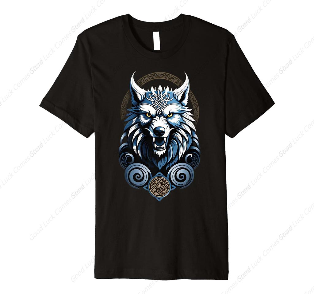 Viking Celtic Fenrir - Wolf Of Odin Viking T-Shirt