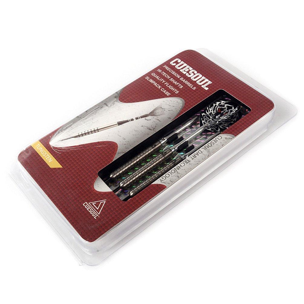 Дротики CUESOUL с наконечником из вольфрамовой стали - точный ствол 24 г (90% Вольфрам)