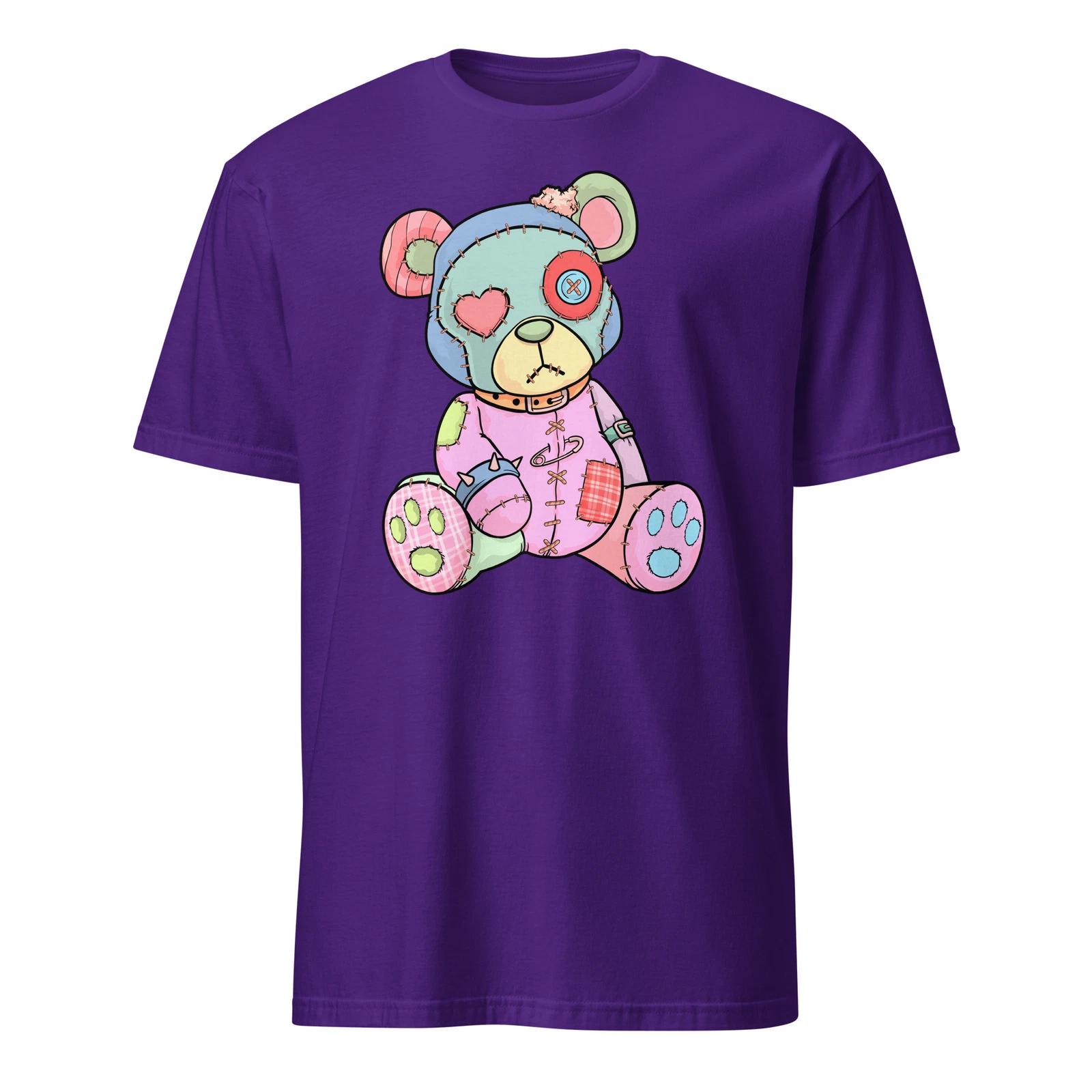 Pastel Goth Teddy Bear Shirt Cute Creepy Aesthetic T-Shirt Size S-3XL Gift Tee L