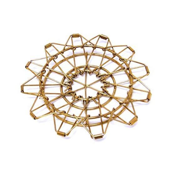 Brass Collapsible Coffee Dripper Kikkerland Brass Collapsible Coffee Dripper Kikkerland