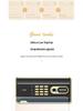 Tiger Brand All-Steel Fingerprint Safe for Home/Office - Anti-Theft Small Safe Deposit Box