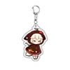 New Game Cookie Running Acrylic Fun Keychain Shadow Milk Pure Vanilla Cookie Pendant Keyrings Fans Gifts Bag Hanging Accessories